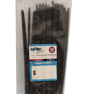 Amarra Plástica Negro