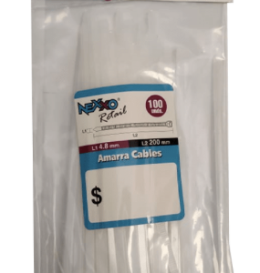 Amarra Plástica Blanca