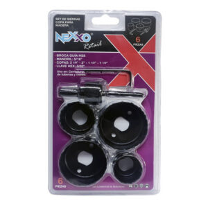 Juego de Sierra Copas 6 Piezas Nexxo Retail