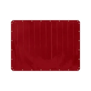 Cortina Para Soldadura 1.74X2.35M Roja Zag-63A
