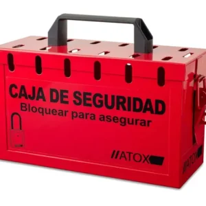 Caja de Bloqueo Grupal Roja 8812 Atox