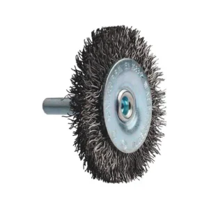 Cepillo Circular Vastago Acero 75mm Wurth