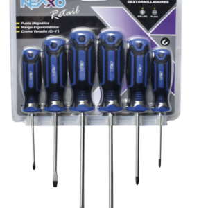 Set de 6 Destornilladores Nexxo